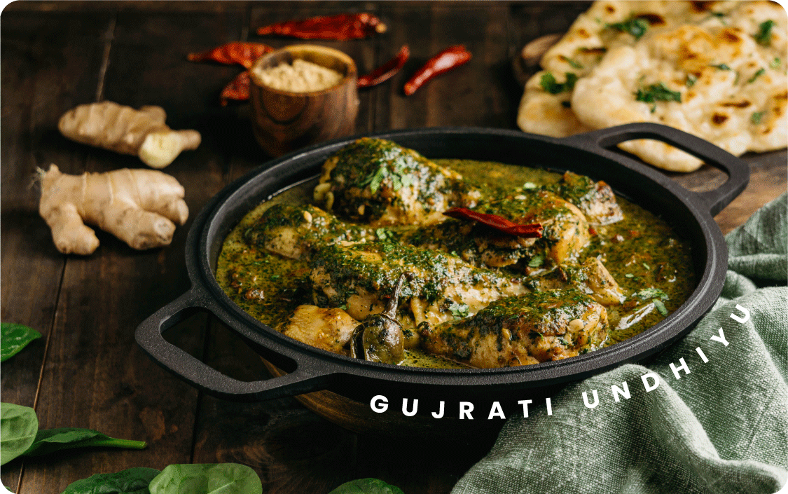 Gujrati Undhiyu Food Marketing Agency